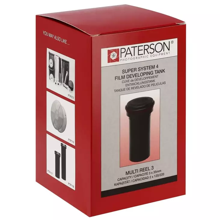 Paterson kehityspurkki Multireel 3 - PTP116 - Minilab tarvikkeet - 40565 - 1