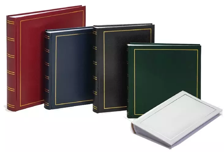 Tradition albumi 30x30cm, 100s SININEN - Klassiset valokuva-albumit - 42565 - 1