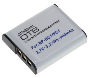 Akku Sony NP-BG1 / NP-FG1 yhteensopiva - Kamera- ja videoakut - 36076 - 1