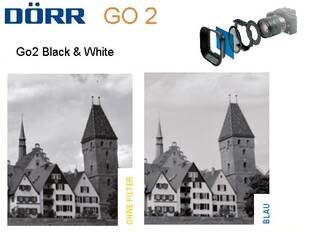 DÖRR Go2 Musta&Valko suodin sininen -blue - Käsisalamat, diffuussorit ja tarvikkeet - 36446 - 1