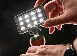 DÖRR VL-12 S Mini LED videovalo li-ion akulla - Lahjavinkit isälle - 37266 - 1