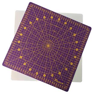 Leikkuualusta Victor 32x32cm - pyörivä - Leikkurit, leikkuumatot, viivaimet - 38996 - 1