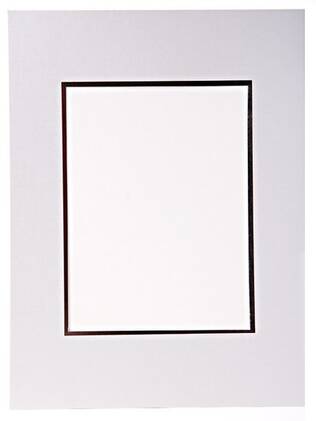 Mineralis kehyspohjuke 12x15 kuvalle / 18x24 ulkomitta - tarjouserä - Pohjukkeet ja sarjakansiot - 23276 - 1