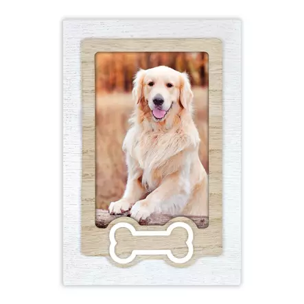 Koirakehys Osso 10x15 koiranluu (14x21) - Lemmikkiaiheiset kehykset - 41746 - 1