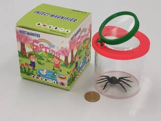 Ötökkäpurkki suurennuslasilla 2x + 3,5x - BLACK FRIDAY - 39166 - 1