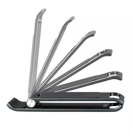 Puhelinteline / tablettiteline ST-1155, tukeva alumiini, pieneen tilaan - Kaikkea tarpeellista ja kivaa - 40586 - 2