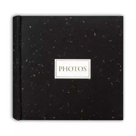 Sophie musta 24x24 cm, 40 sivua -erikoispaperia - Klassiset valokuva-albumit - 42676 - 1