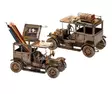 Antiikki auto - 20x14x10cm - kynäteline - Peltikyltit ja metallikoristeet kuville - 41906 - 1