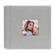 Aura G Memo 200 kangasalbumi, harmaa 10x15 kuville - Valokuva-albumit taskuilla 120-200 kuvaa - 41466 - 1