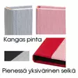 Classico Punainen kangas taskualbumi 13x18cm, 36 kuvalle - Designalbumit - 42686 - 2
