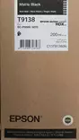 EPSON T9138 Matte Black 200ml SC-P5000 / 5070 - Mustesuihkutulostimiin värit - 42946 - 1