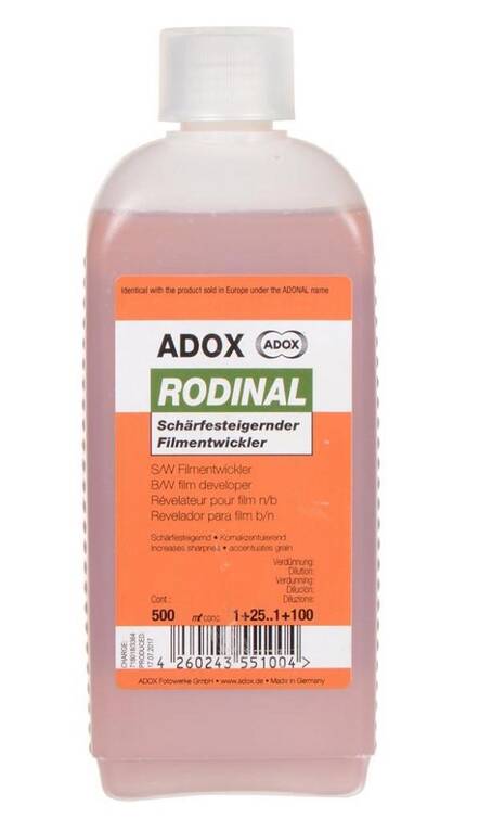 Adox Rodinal 500ml - filmikehite - Pimiötarvikkeet - 38976 - 1