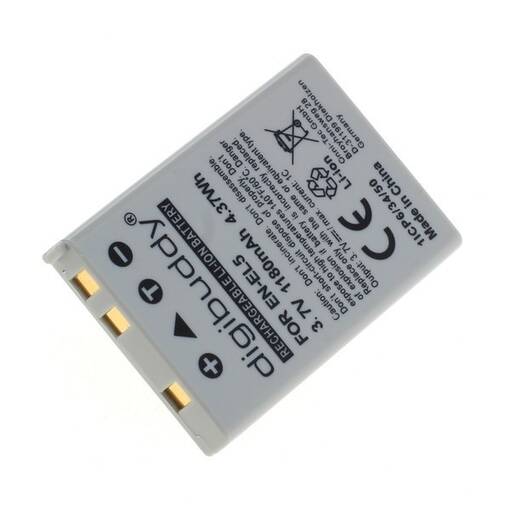 Akku Nikon EN-EL5 yhteensopiva, 1180 mAh - Kamera- ja videoakut - 38776 - 1