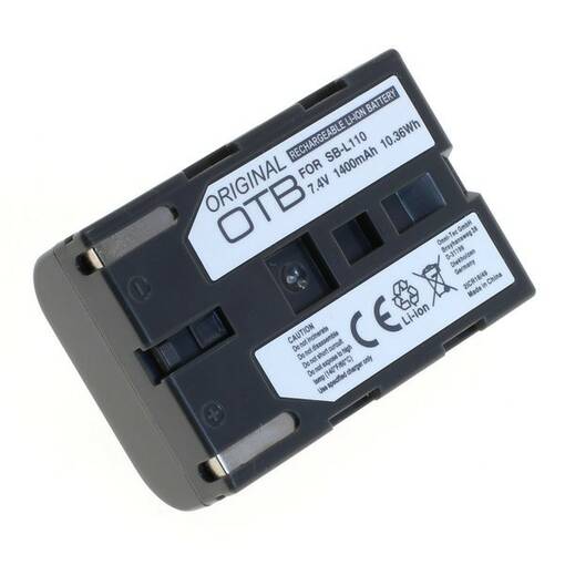 Akku Samsung SB-L110 , SB-L70 / SB-L220 yhteensopiva (EI L110a) - Kamera- ja videoakut - 39496 - 1