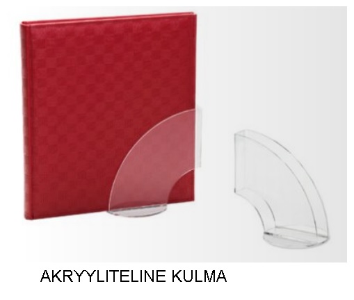 Akryyliteline KULMA 16,3x16,6x10,8cm albumille - Myymälään, pakkaustarv ja pahvilaatikot - 36846 - 1