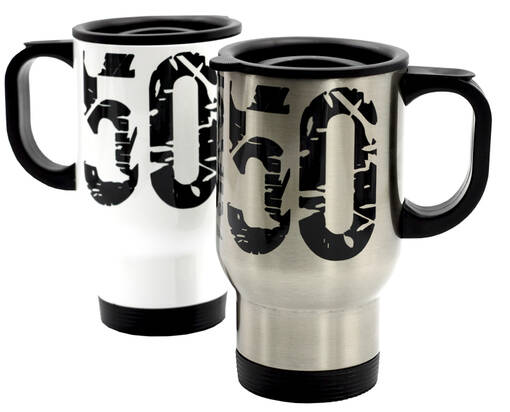 CELEBRATION TERMOSMUKI HOPEA - Lahjavinkit vuosi-, juhla- valmistujais - 34856 - 1