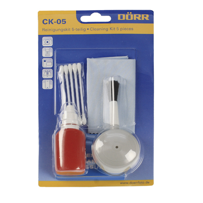 DÖRR Puhdistussetti 5-osaa - Näytönsuojat, optiikan- kennonpuhdistus - 27276 - 1