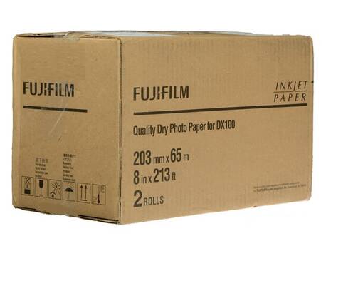 Fuji DX100 lustre 15,2x65m 230g paperi (2 rullaa) - Dry Minilab värit ja paperit - 36516 - 1