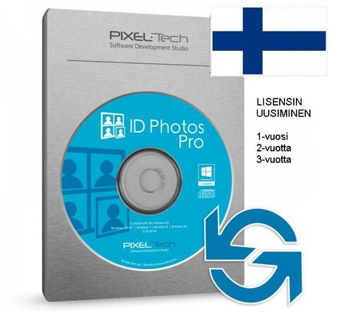 ID Photos Pro 5/6/7/8 tilauksen uusiminen / vuosi 12 + 1 kk - Passikuvatulostimet, ohjelmat, paperit - 37816 - 1