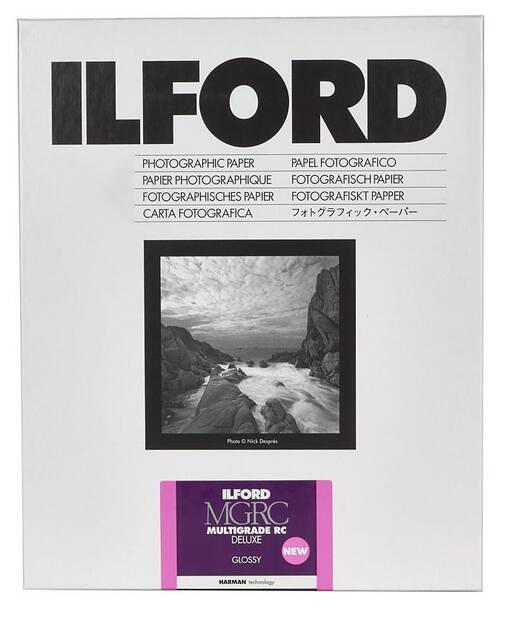 Ilford Multigrade RC DeLuxe 12,7x17,8/100 kiiltävä -kysy toim.aikaa - Pimiötarvikkeet - 38806 - 1
