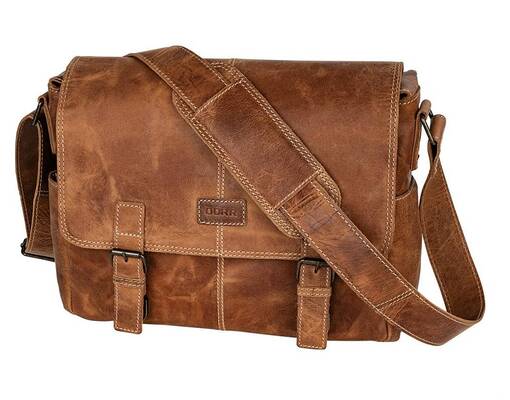 Kapstadt nahkalaukku M keskik. Cognac - Lahjavinkit isälle - 38196 - 1