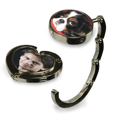 Laukunkannatin, sydän - Kellot ja korut sublimaatiopainatukseen - 26206 - 1