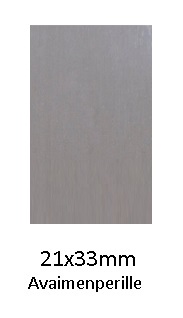 Metallilevy avaimenperille, hopea (su3110/su3111) - Avaimenperät, magneetit, merkit - 26966 - 1