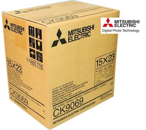 Mitsubishi CK-9069 paperi 15x23 tilaustuote - Dry Minilab värit ja paperit - 37016 - 1