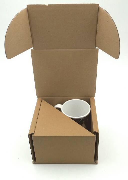 Postituspakkaus kahdelle mukille - Pakkaukset sublimaatiopainatukseen - 26066 - 1