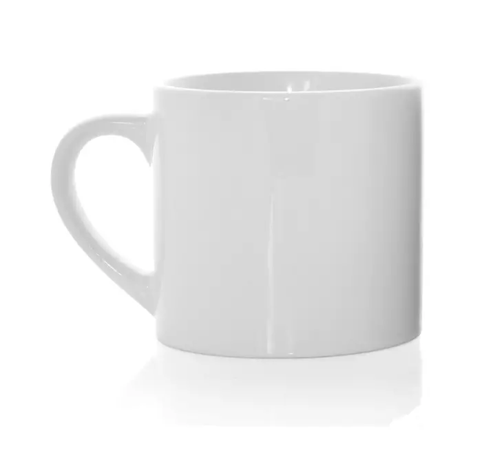 Pieni muki de luxe 71mm x 72mm (lahjalaatikolla) - Mukit, astiat sublimaatiopainatukseen - 40396 - 1