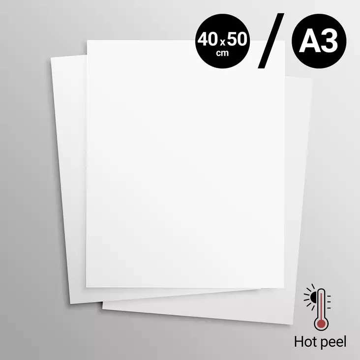 FOREVER DTF Premium Matt (Instant Peel) - 40x50cm (100 kpl) - DTF siirtokalvot - 41106 - 1