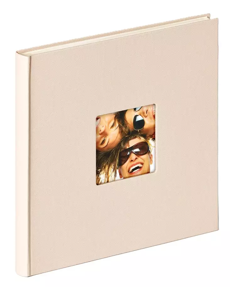 Fun albumi hiekka 26x25 cm, 40s - kuva-aukolla - Klassiset valokuva-albumit - 42586 - 1