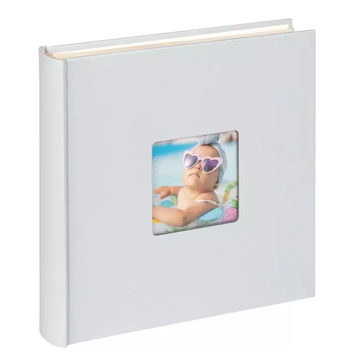 Fun album vaalean sininen 30x30 cm, 100s kuva-aukolla - Klassiset valokuva-albumit - 42356 - 1