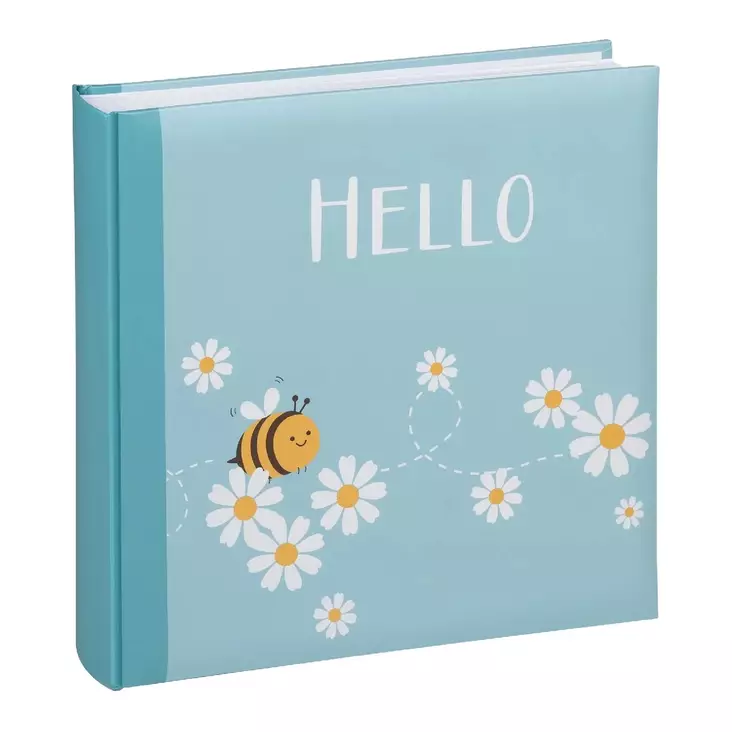 Hello Bee lapsialbumi 26x25 cm 50 sivua - sininen - Vauva-albumit ja lapsialbumit - 42246 - 1