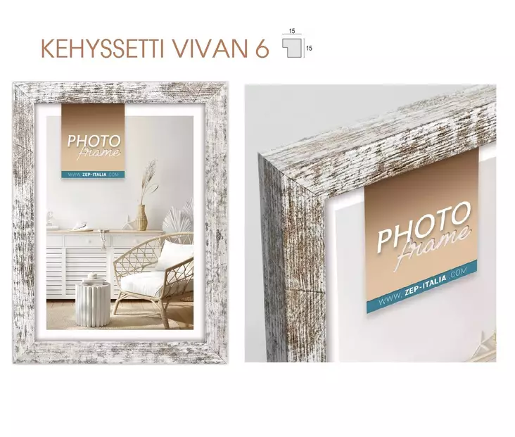 Vivan 6 kehyssettitarjous 22 kpl, 10x15, 13x18, 15x20, 20x30 - Kehyssetit - 42456 - 1