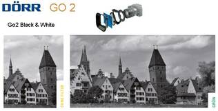 DÖRR Go2 Musta&Valko suodin vihreä -green - Käsisalamat, diffuussorit ja tarvikkeet - 36447 - 1