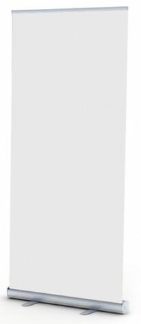 Roll-Up teline 85x200 laukulla - tukeva - Myymälään, pakkaustarv ja pahvilaatikot - 26817 - 1