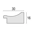 ARLES ruskea 15x20 - Design kehykset - 41857 - 357