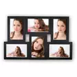 ANDORRA musta monikuvakehys 6x 10x15 (46x29) - Monikuvakehykset - 41977 - 1