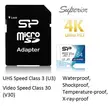 SiliconPower 64GB Superior Pro V30 MicroSDXC (U3) 4K - SD-kortit ja MicroSD-kortit - 38407 - 1