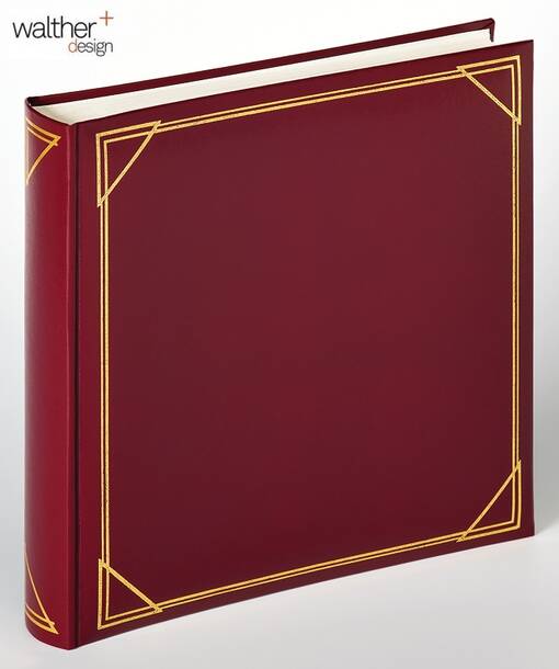 Classicalbumi Standard Promo - PUNAINEN, 30x30 cm, 100s - Klassiset valokuva-albumit - 34987 - 1