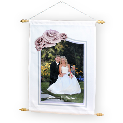 Diplomi- ohjekangas ripustuspuilla - Poistoeriä - 26307 - 1