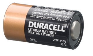 Duracell 28 L, PX28L, L544, 2CR11108, 2CR13252, 6V litiumparisto - Paristot ja nappiparistot - 31357 - 1