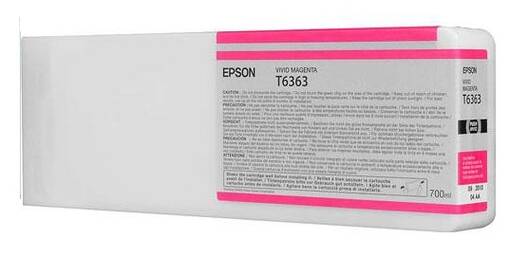 EPSON T6363 Vivid Magenta 700ml 7890/7900/9900 - 31.10.2022 - Mustesuihkutulostimiin värit - 35007 - 1
