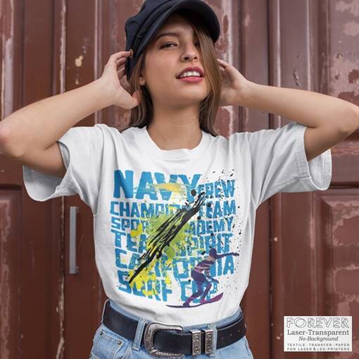 FOREVER Laser-Transparent (No Background) A3 - lasertulostimille - Siirtopaperit lasertulostimille - 34387 - 1