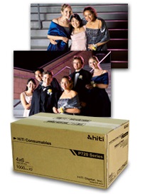 HiTi 720 10x15 paperi 2000 G2.2 - Passikuvatulostimet, ohjelmat, paperit - 24837 - 1