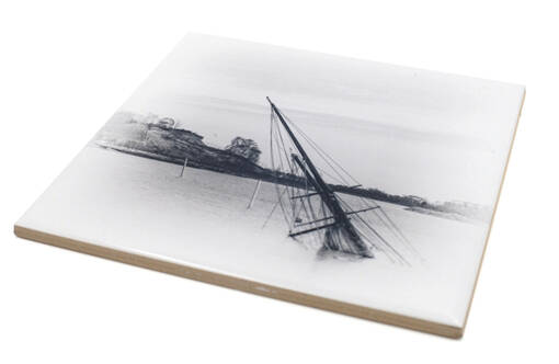 Keramiikkalaatta 108x108mm, vaihtolaatta korurasiaan - Sisustustuotteet sublimaatiopainatukseen - 26077 - 1