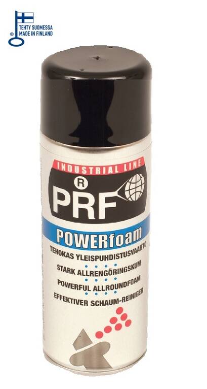 PRF POWERfoam tehokas yleispuhdistusaine 520ml - Myymälään, pakkaustarv ja pahvilaatikot - 36417 - 1