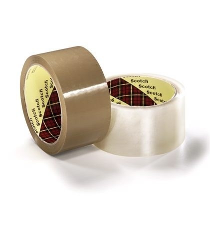 Pakkausteippi, premium laatu 50mmx66m ruskea tai kirkas - Työkuoret, suurennuskuoret, pakkaustarv - 24017 - 1