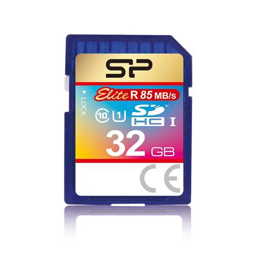 SiliconPower 32GB SDHC UHS-1 Elite Class 10 - SD-kortit ja MicroSD-kortit - 30537 - 1